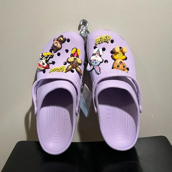 Crocs Classic Clog | Crocs X Justin Bieber Drew House 2 | Lavender | Men\'s 12 CROCS JUSTIN BIEBER DREW HOUSE LAVENDER/ PURPLE CLASSIC CLOG  main image 3